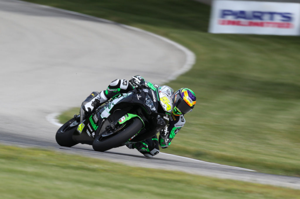 Richie Escalante (54). Photo by Brian J. Nelson, courtesy MotoAmerica.