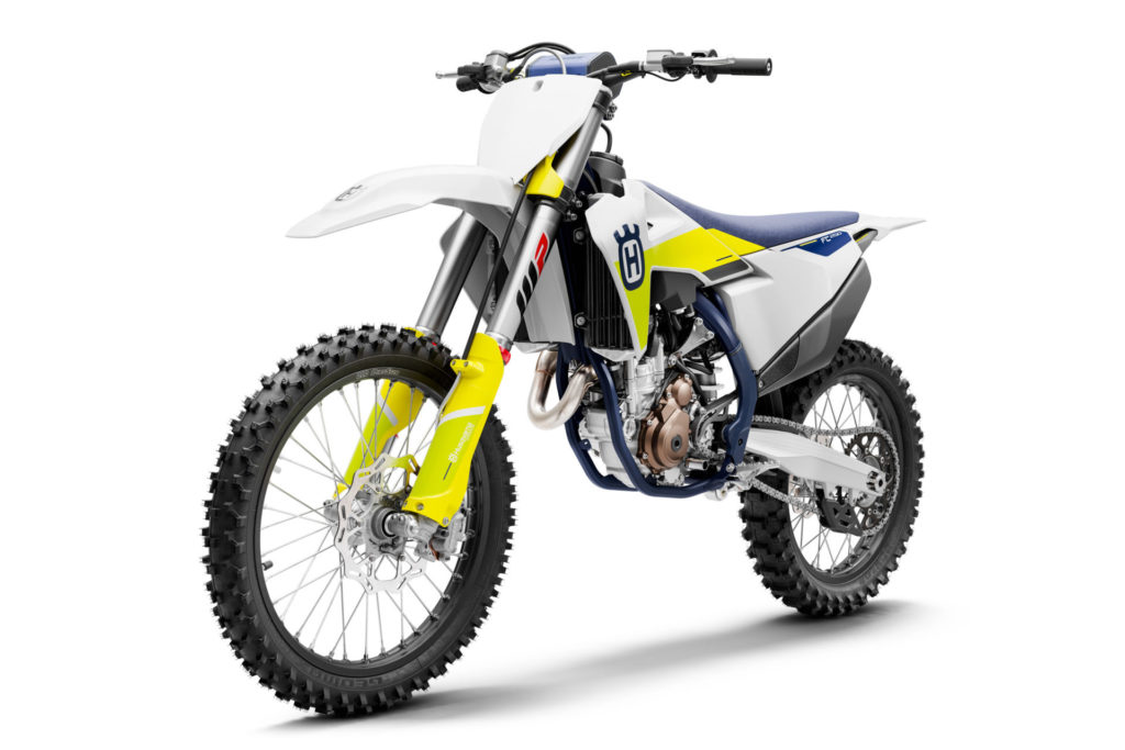 A 2021-model Husqvarna FC 250. Photo courtesy of Husqvarna.