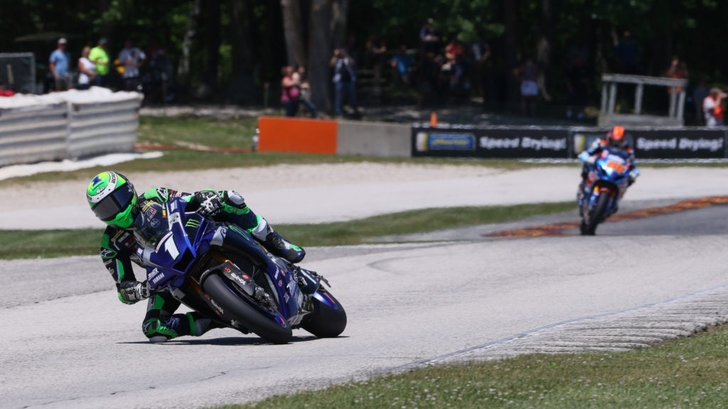 Cameron Beaubier (1). Photo courtesy Yamaha Racing.