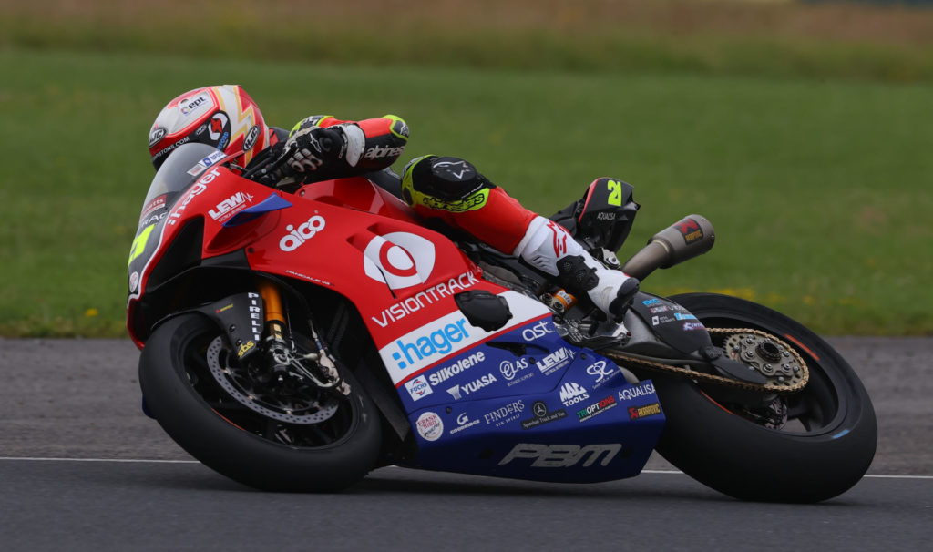 Christian Iddon (21). Photo courtesy Visiontrack Ducati.