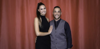 Chad Lewin and Celine (Haugen) Lewin. Photo courtesy Chad Lewin.