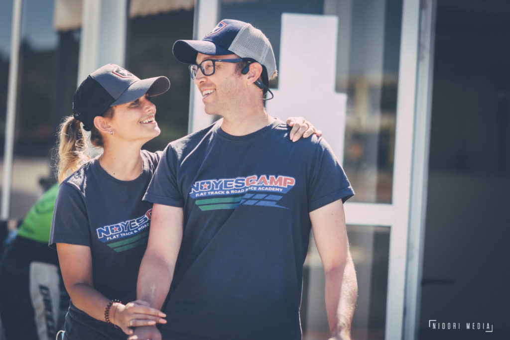 Kenny Noyes with his wife Iana. Photo by Nidori Media, courtesy Kenny Noyes.