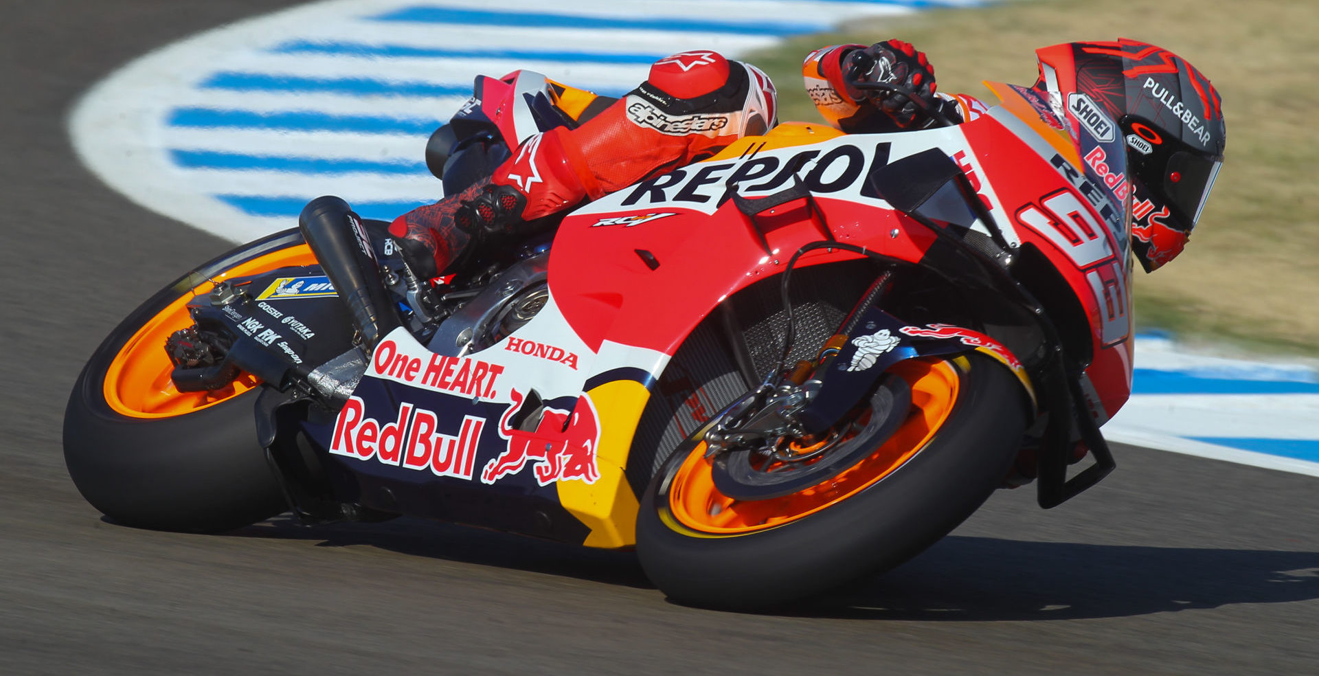 Marc Marquez (93) at Jerez last weekend. Photo courtesy Repsol Honda.