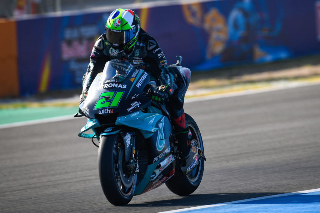 Franco Morbidelli (21). Photo courtesy Dorna.