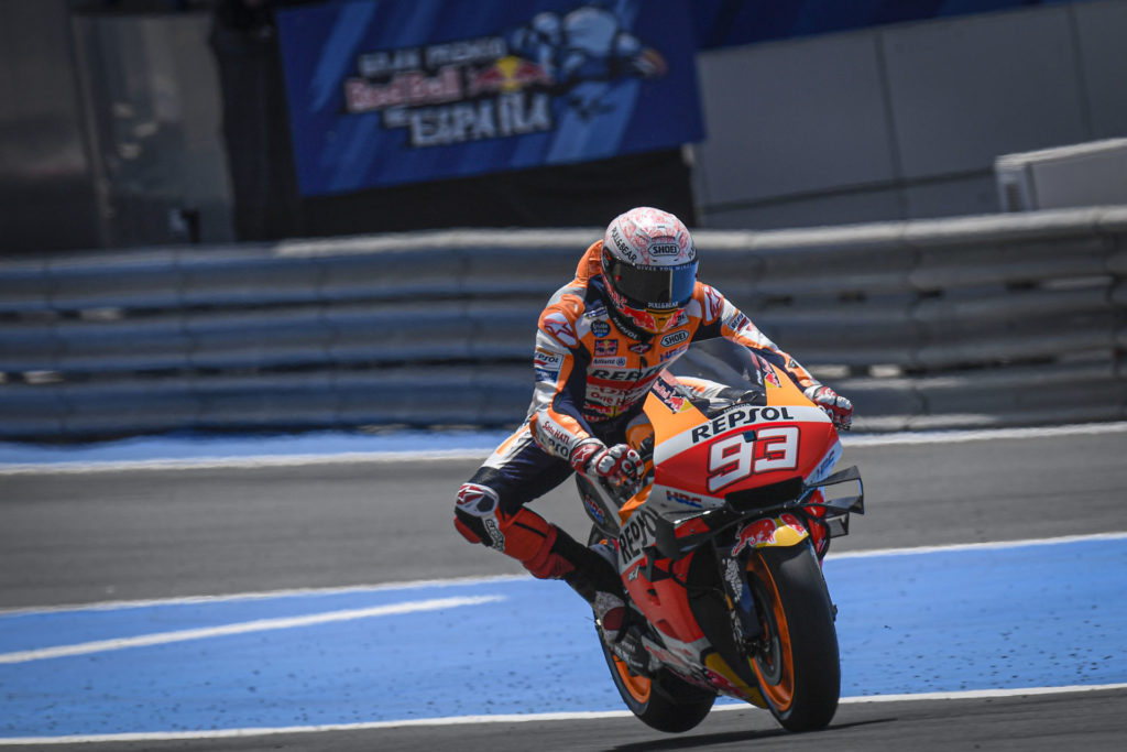 Marc Marquez (93). Photo courtesy Dorna.