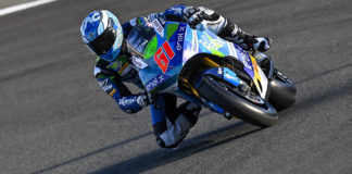 Alessandro Zaccone (61). Photo courtesy Team Trentino Gresini.