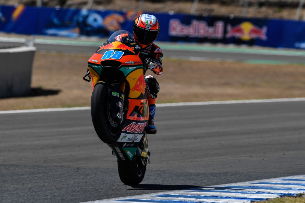 Jorge Martin (88). Photo courtesy Dorna/www.motogp.com.