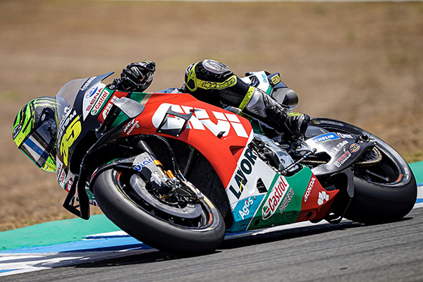 Cal Crutchlow (35). Photo courtesy LCR Honda Castrol.