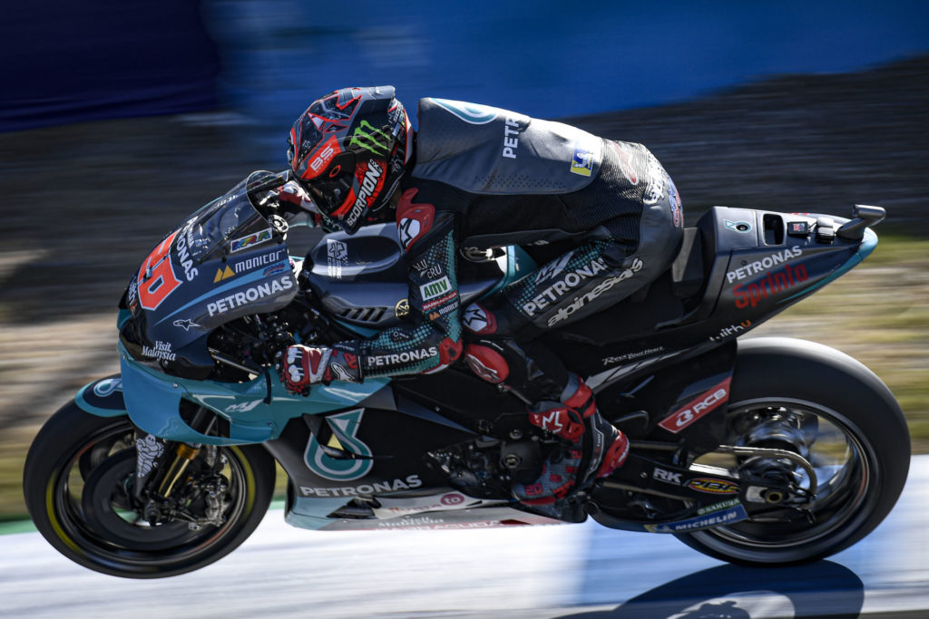 Fabio Quartararo (20). Photo courtesy Dorna.