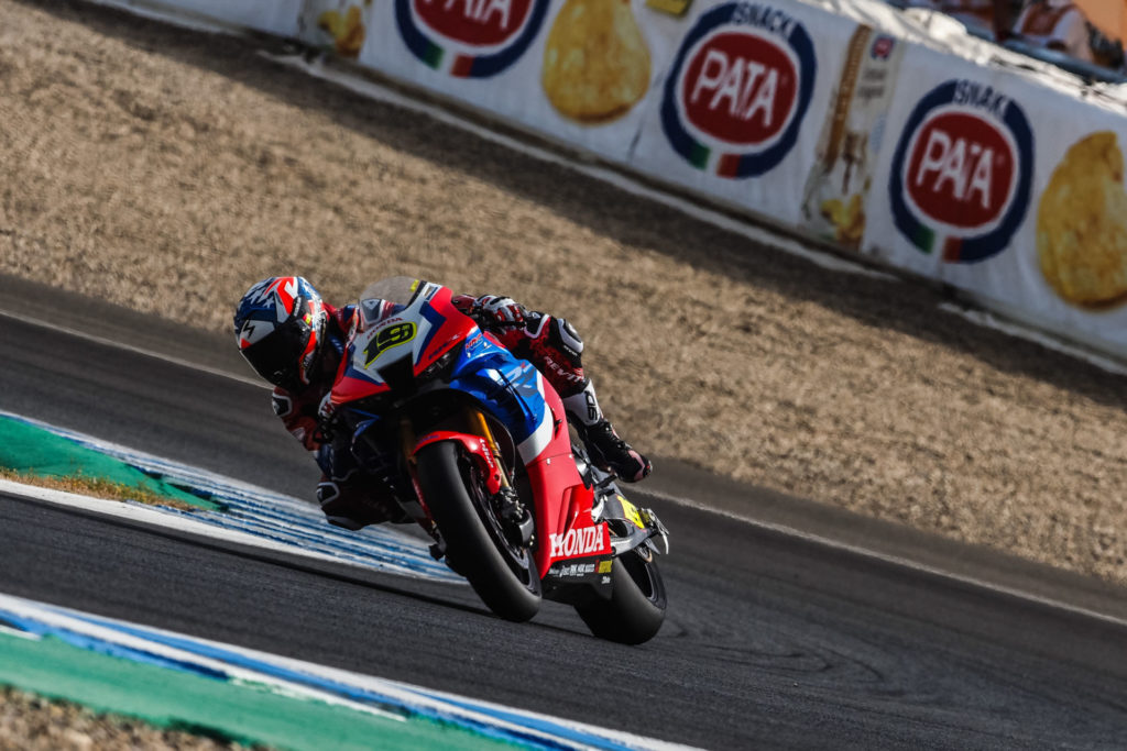 Alvaro Bautista (19). Photo courtesy Dorna.