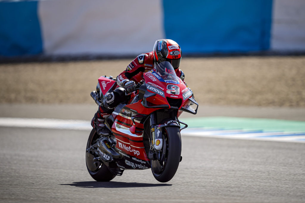 Danilo Petrucci (9). Photo courtesy Ducati.