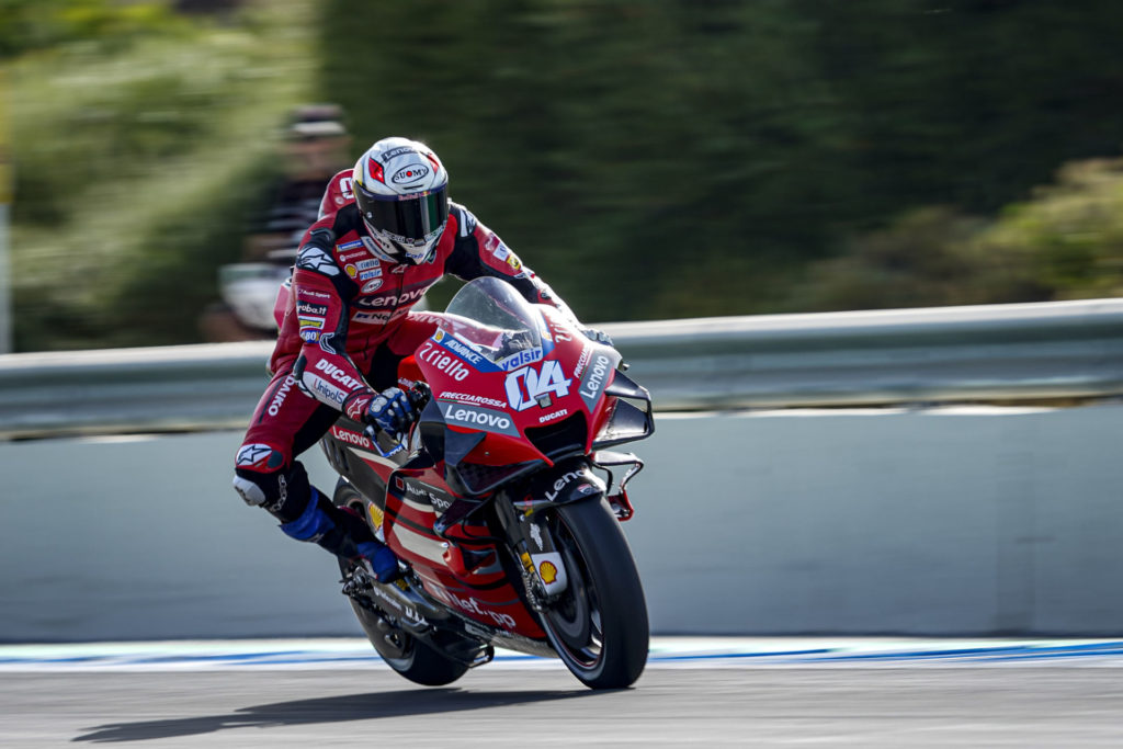 Andrea Dovizioso (04). Photo courtesy Ducati.