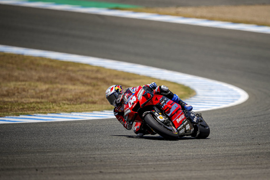 Andrea Dovizioso (04). Photo courtesy Ducati.