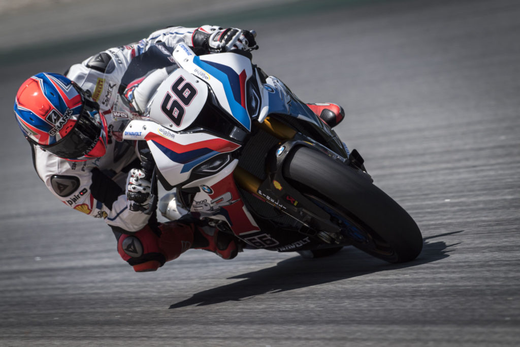 Tom Sykes (66). Photo courtesy of BMW Motorrad.