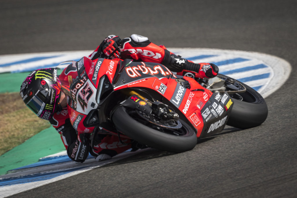 Scott Redding (45). Photo courtesy Ducati.