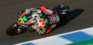 Dominique Aegerter (77). Photo courtesy Dorna.