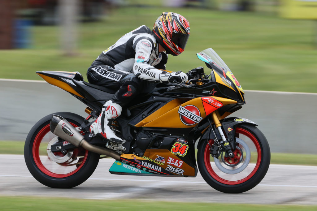 Cody Wyman (34). Photo by Brian J. Nelson, courtesy Westby Racing.