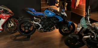 The MV Agusta Brutale 800 created for Formula One driver Valterri Bottas at the Monaco Design Studio. Photo courtesy MV Agusta.