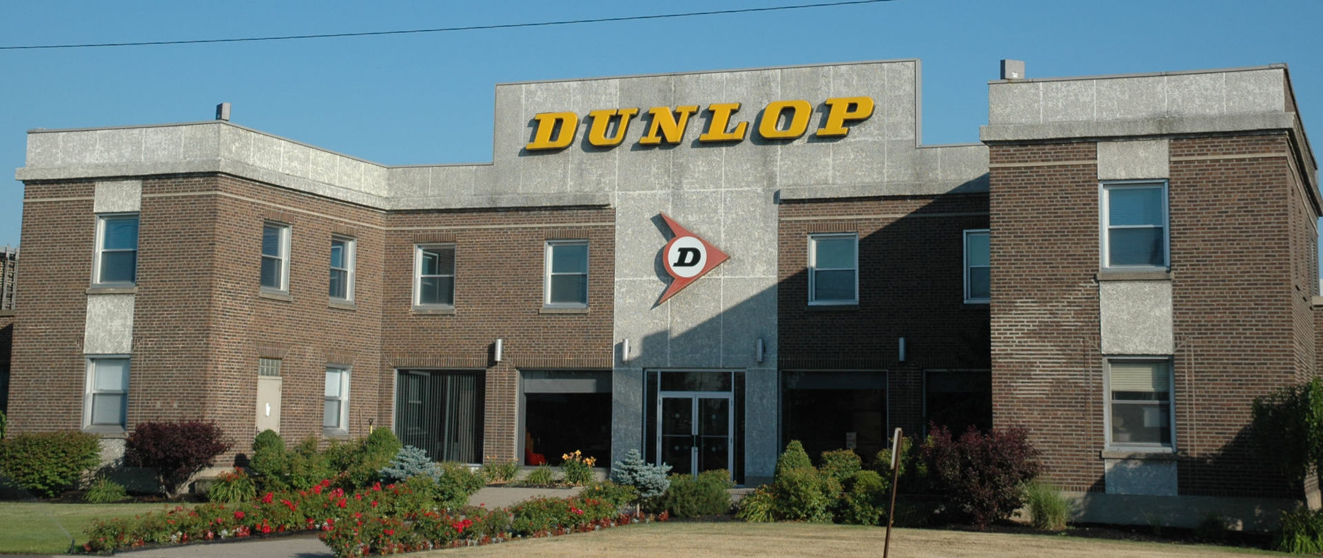 Dunlop's motorcycle tire manufacturing facility in Buffalo, New York. Photo by David Swarts.