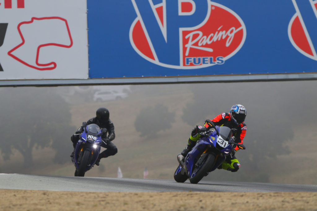 TrackDaz track day participants in action at WeatherTech Raceway Laguna Seca. Photo by CaliPhotography.com, courtesy TrackDaz.