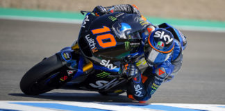 Luca Marini (10). Photo courtesy Sky Racing Team VR46.