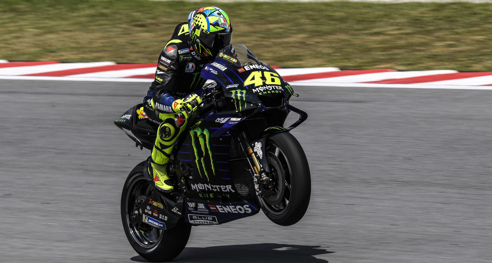 Valentino Rossi (46), as seen during the pre-season MotoGP test at Sepang. Photo courtesy Monster Energy Yamaha.