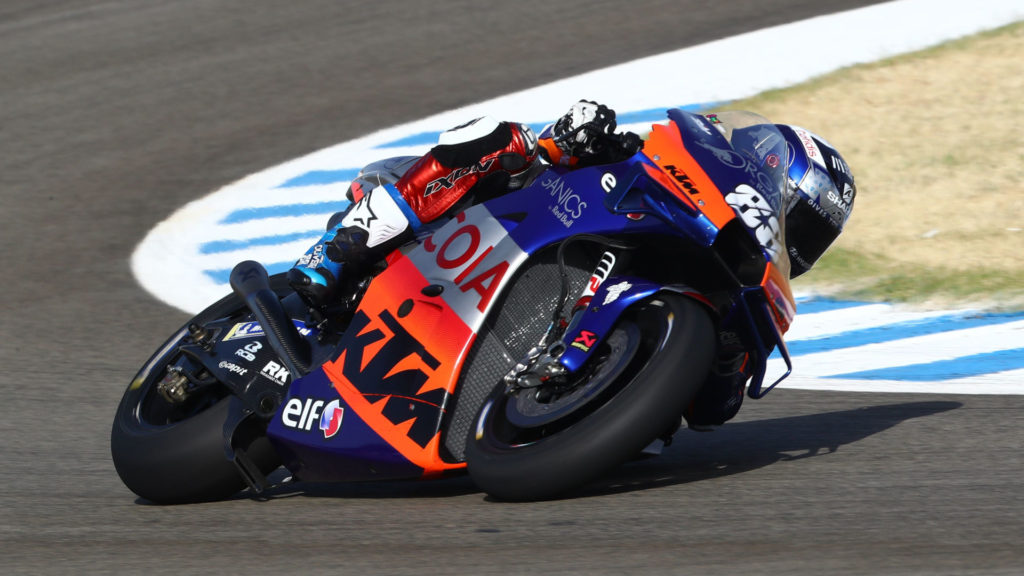 Miguel Oliveira (88). Photo courtesy Red Bull KTM Tech3.