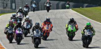 ASRA/CCS racers entering Turn Five at Road America. Photo by Angie Stanislawski/H&E Services, LLC courtesy ASRA/CCS.