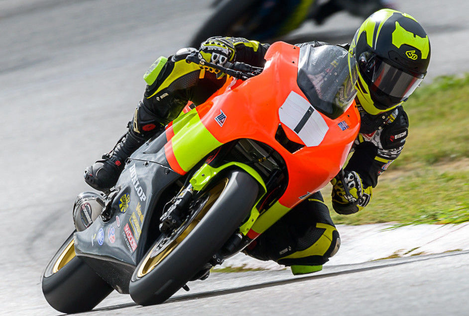 Ryan Max Johnson (1) at speed at MotorSport Ranch. Photo by David Gillen/dgillenphoto.com, courtesy CMRA.