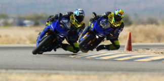 Riders in action during a TrackDaz track day. Photo by CaliPhotography.com, courtesy TrackDaz.