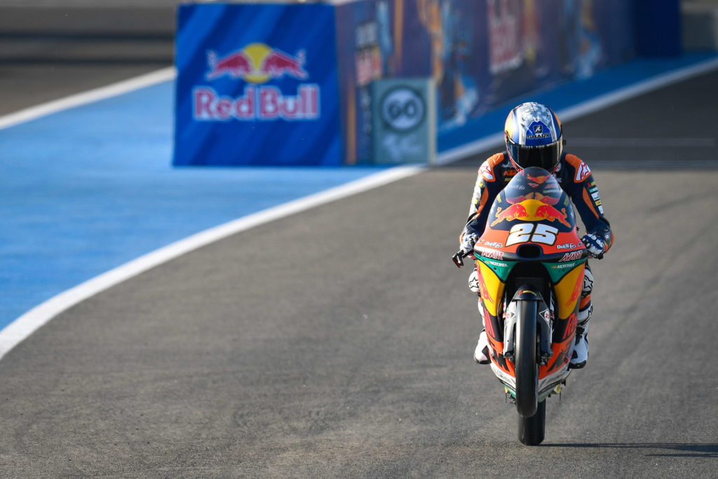 Raul Fernandez (25). Photo courtesy Dorna.