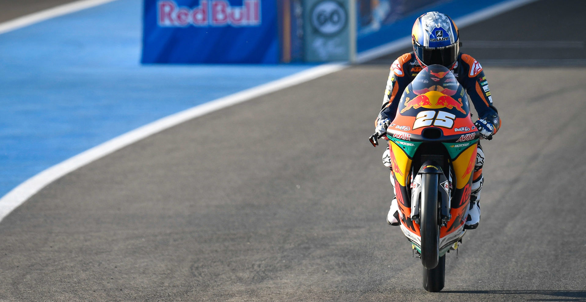 Raul Fernandez (25). Photo courtesy Dorna. Raul Fernandez (25). Photo courtesy Dorna.