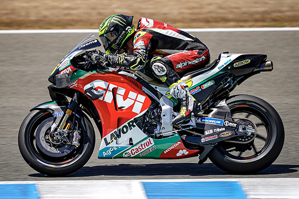 Cal Crutchlow (35). Photo courtesy LCR Honda Castrol.