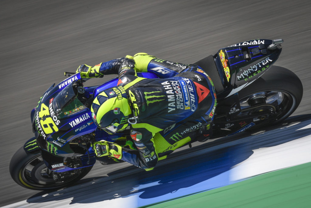 Valentino Rossi (46). Photo courtesy Dorna.