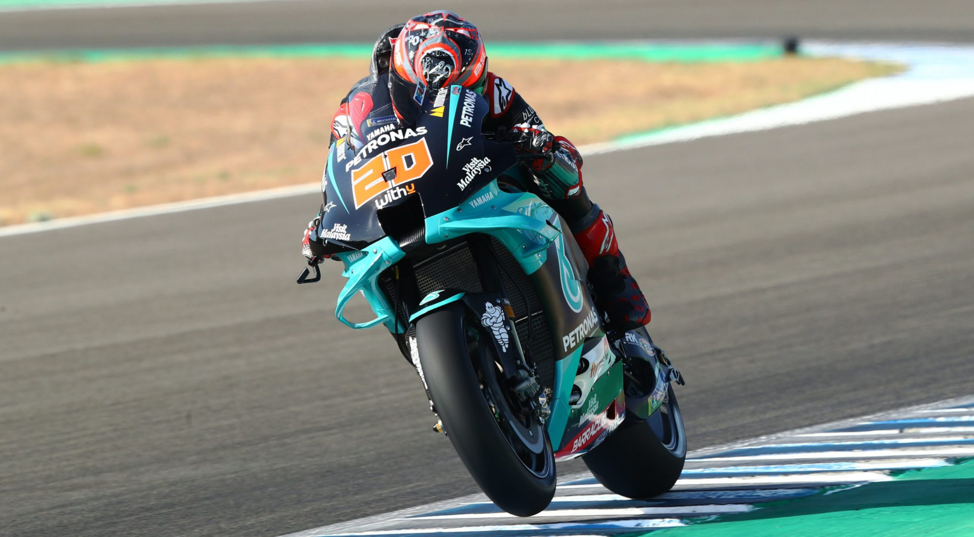 Fabio Quartararo (20). Photo courtesy PETRONAS Yamaha SRT.