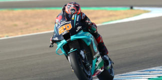 Fabio Quartararo (20). Photo courtesy PETRONAS Yamaha SRT.