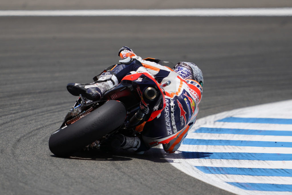 Marc Marquez (93). Photo courtesy Repsol Honda.