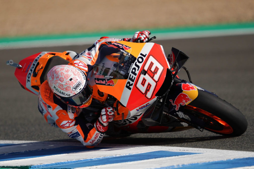 Marc Marquez (93). Photo courtesy Repsol Honda.