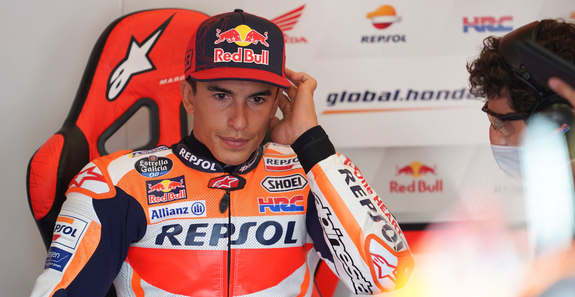 Marc Marquez. Photo courtesy Repsol Honda.