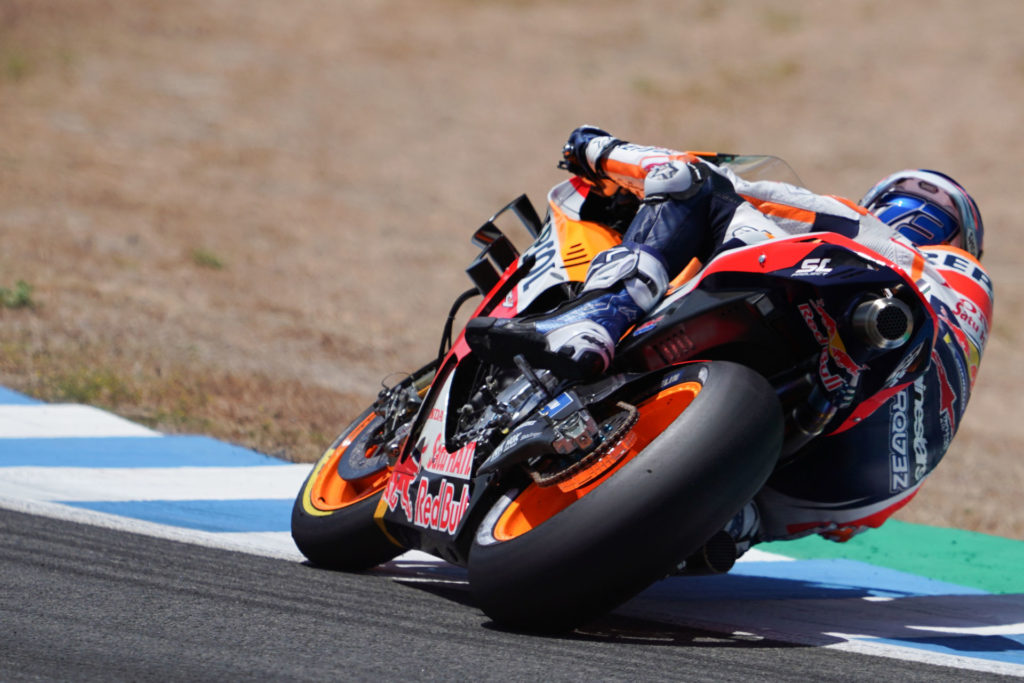 Alex Marquez (73). Photo courtesy Repsol Honda.