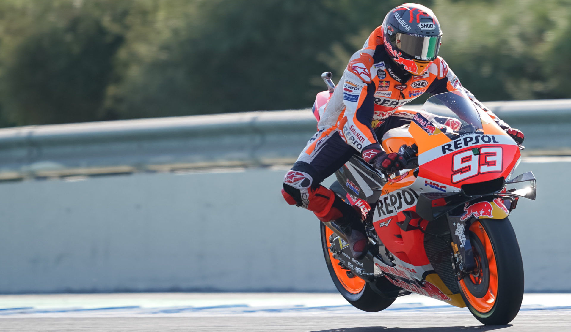 Marc Marquez (93). Photo courtesy Repsol Honda.