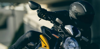 A MV Agusta Dragster. Photo courtesy MV Agusta.