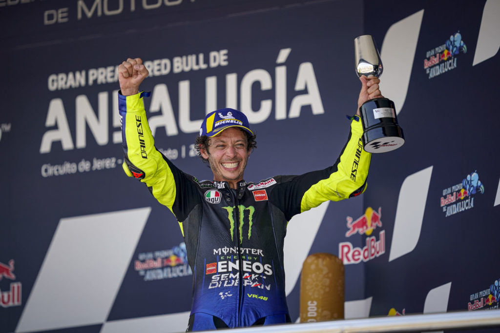 Valentino Rossi. Photo courtesy Monster Energy Yamaha.