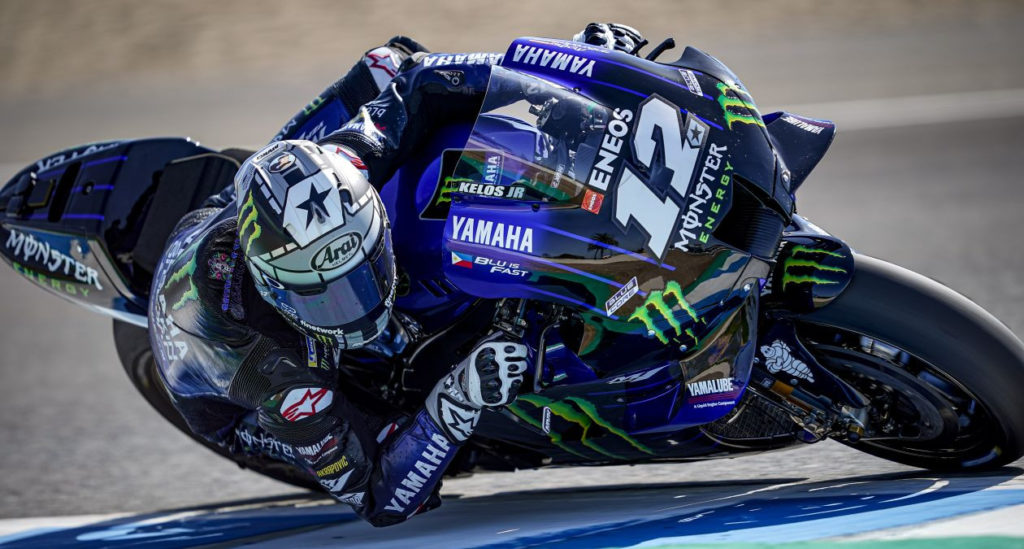 Maverick Vinales (12). Photo courtesy Monster Energy Yamaha.