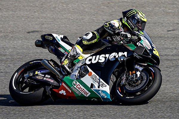 Cal Crutchlow (35). Photo courtesy LCR Honda Castrol.