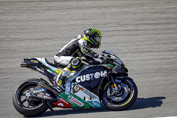 Cal Crutchlow (35). Photo courtesy LCR Honda Castrol.