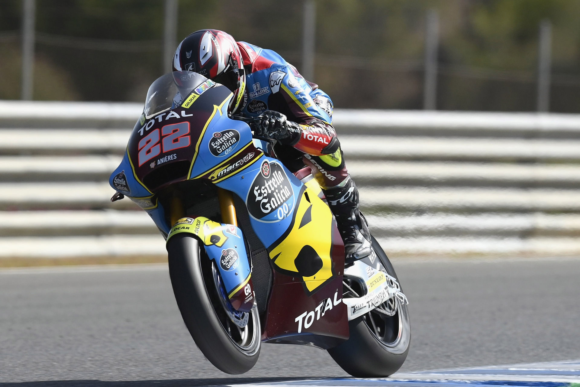 Sam Lowes (22). Photo courtesy Marc VDS Racing.