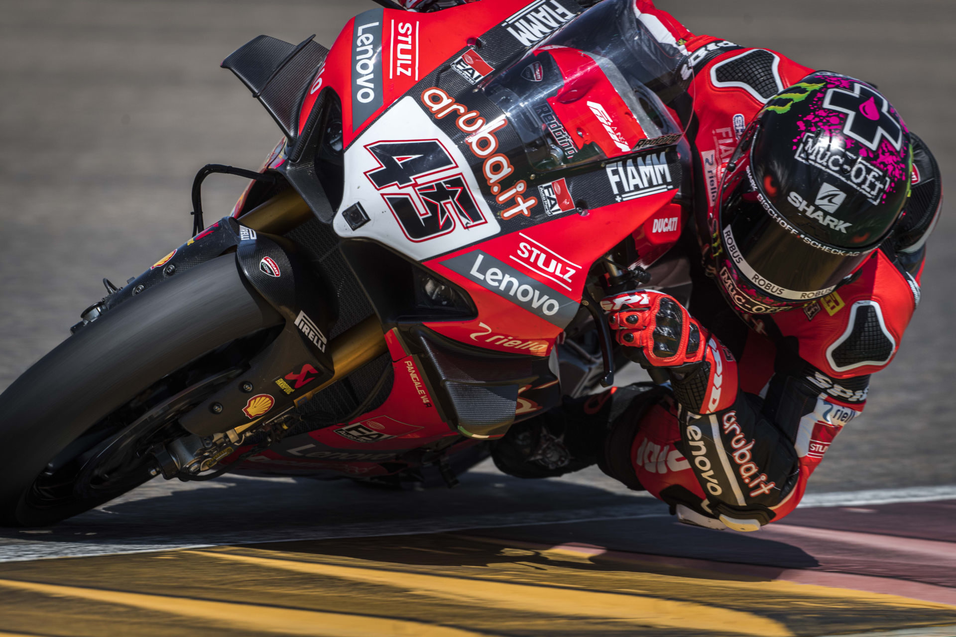 Scott Redding (45). Photo courtesy Ducati.