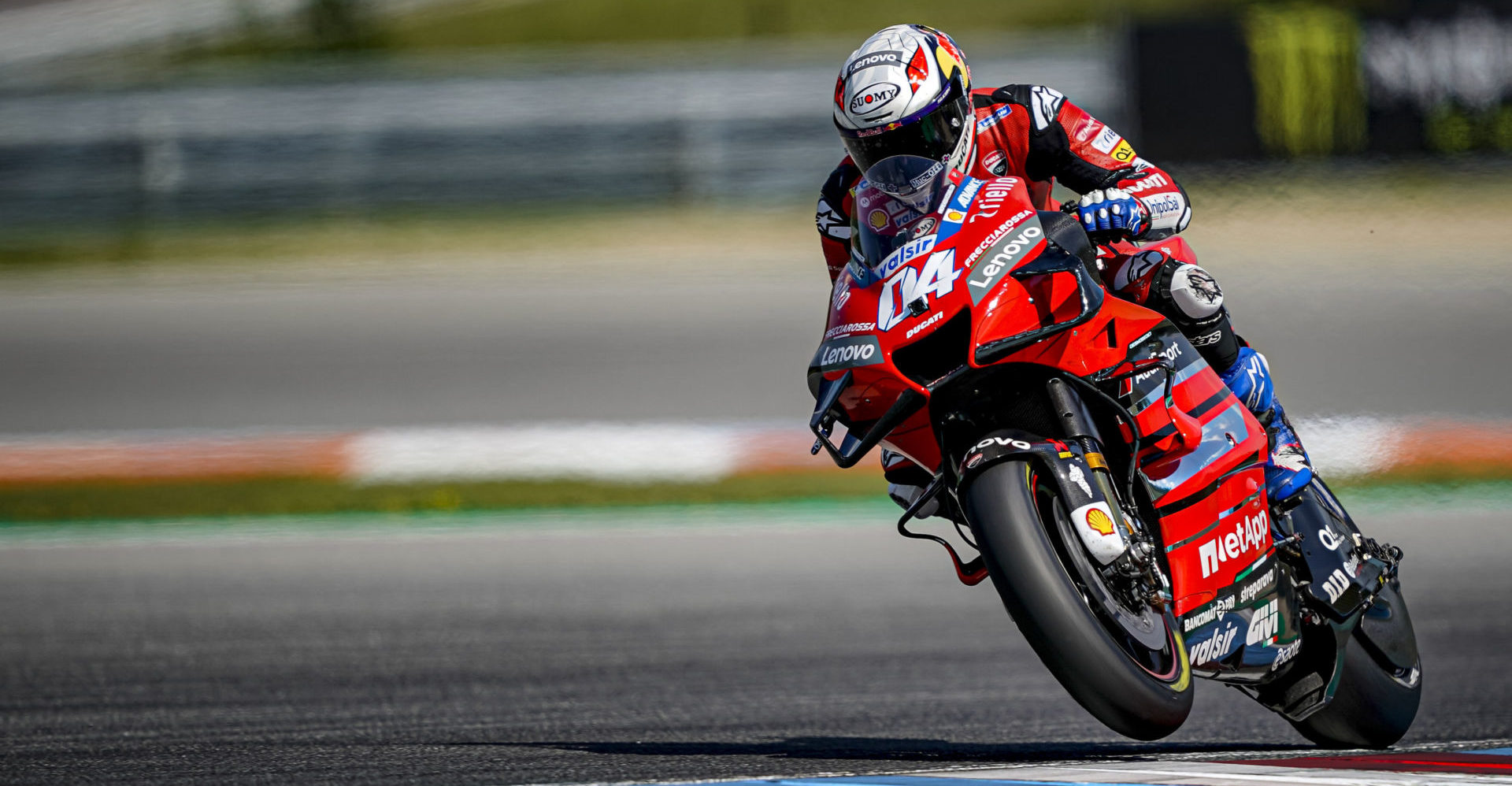 Andrea Dovizioso (04). Photo courtesy Ducati.