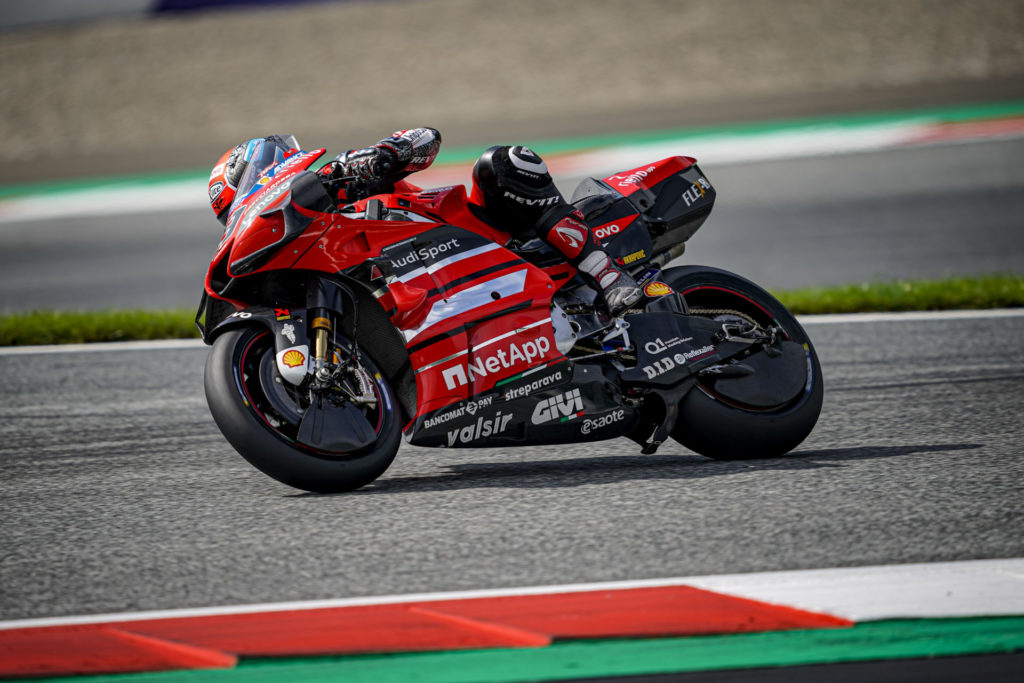 Danilo Petrucci (9). Photo courtesy Ducati.